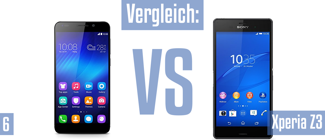 Honor 6 und Honor 6 im Vergleichstest