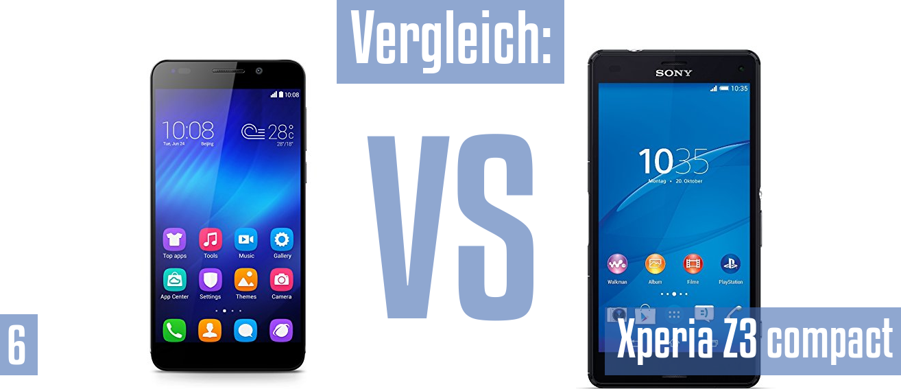 Honor 6 und Honor 6 im Vergleichstest