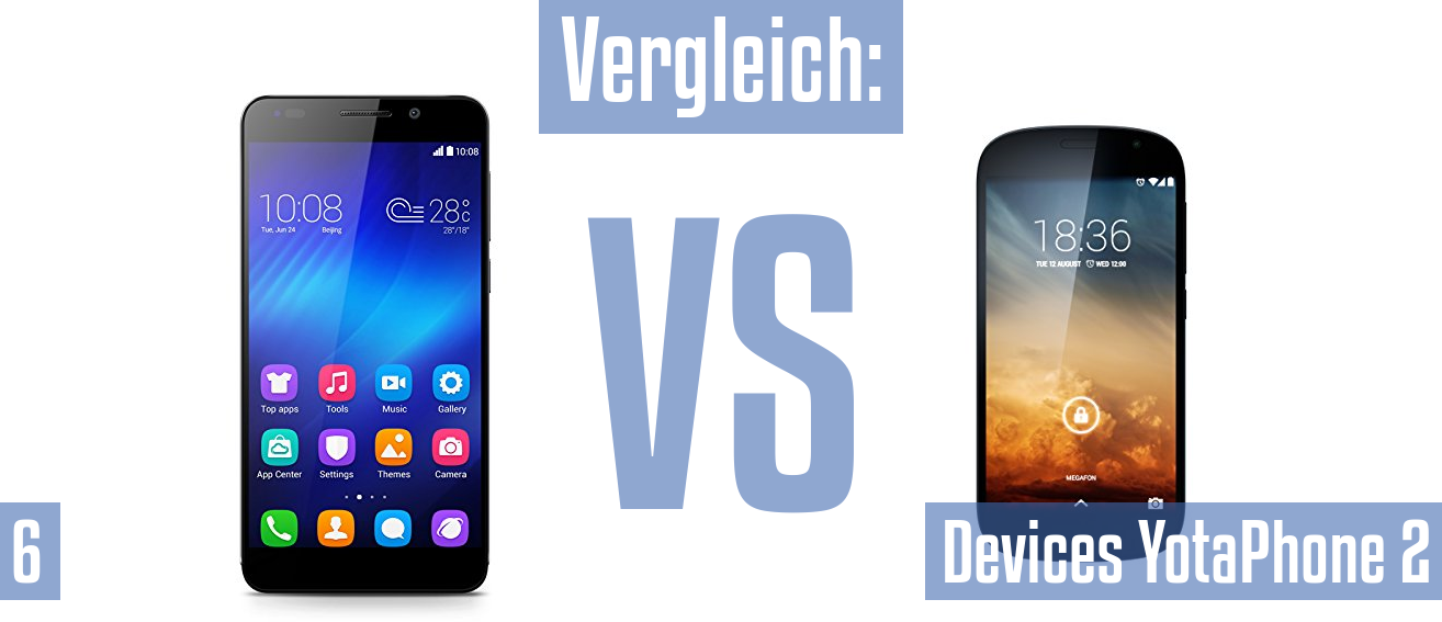 Honor 6 und Honor 6 im Vergleichstest