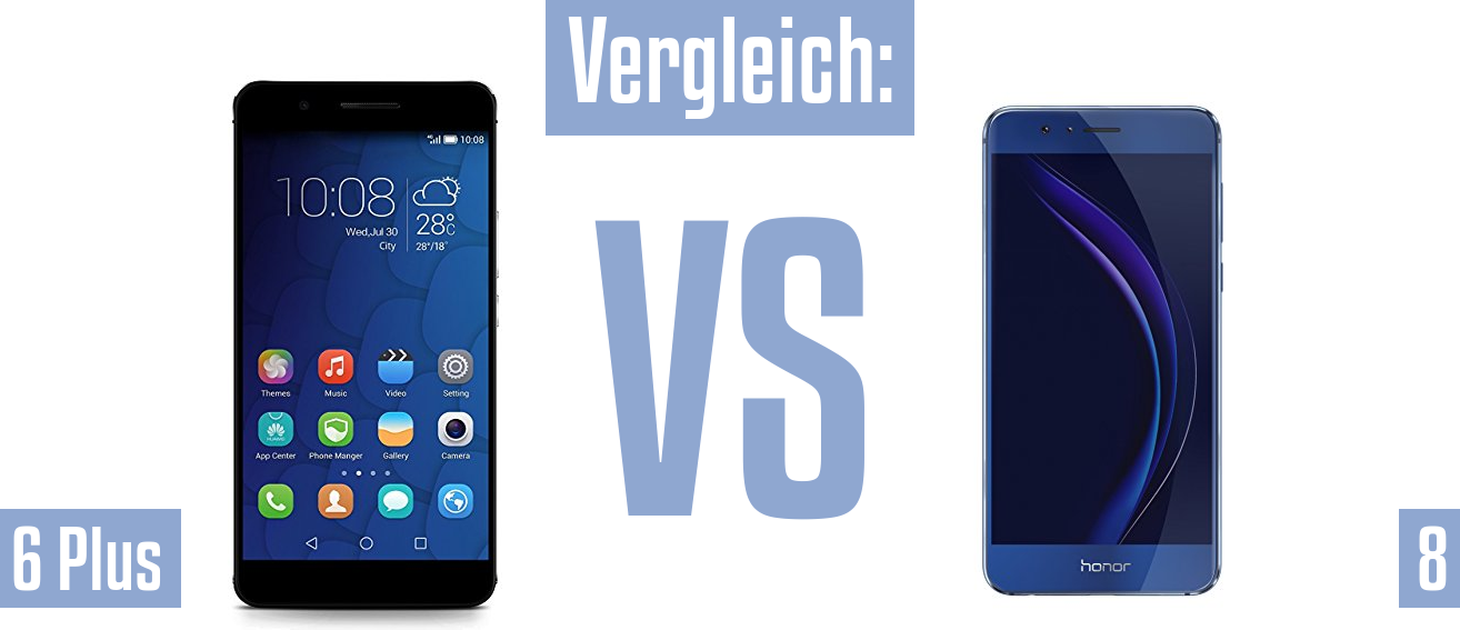 Honor 6 Plus und Honor 6 Plus im Vergleichstest