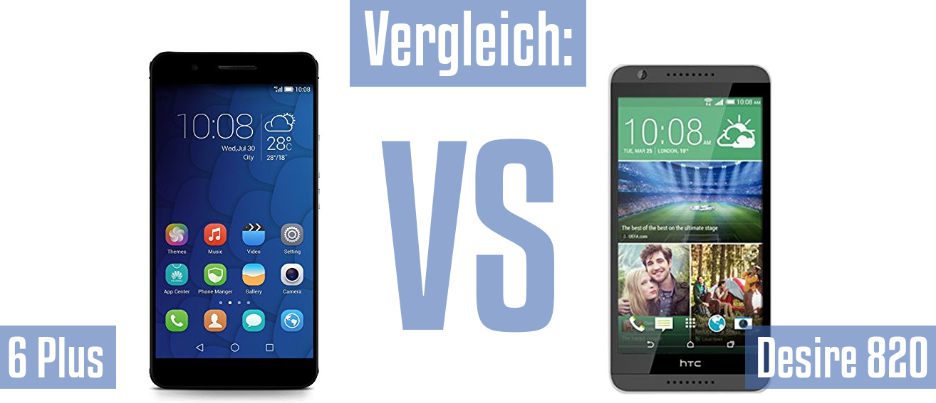 Honor 6 Plus und Honor 6 Plus im Vergleichstest