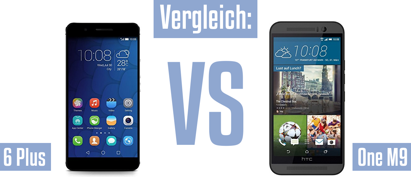 Honor 6 Plus und Honor 6 Plus im Vergleichstest