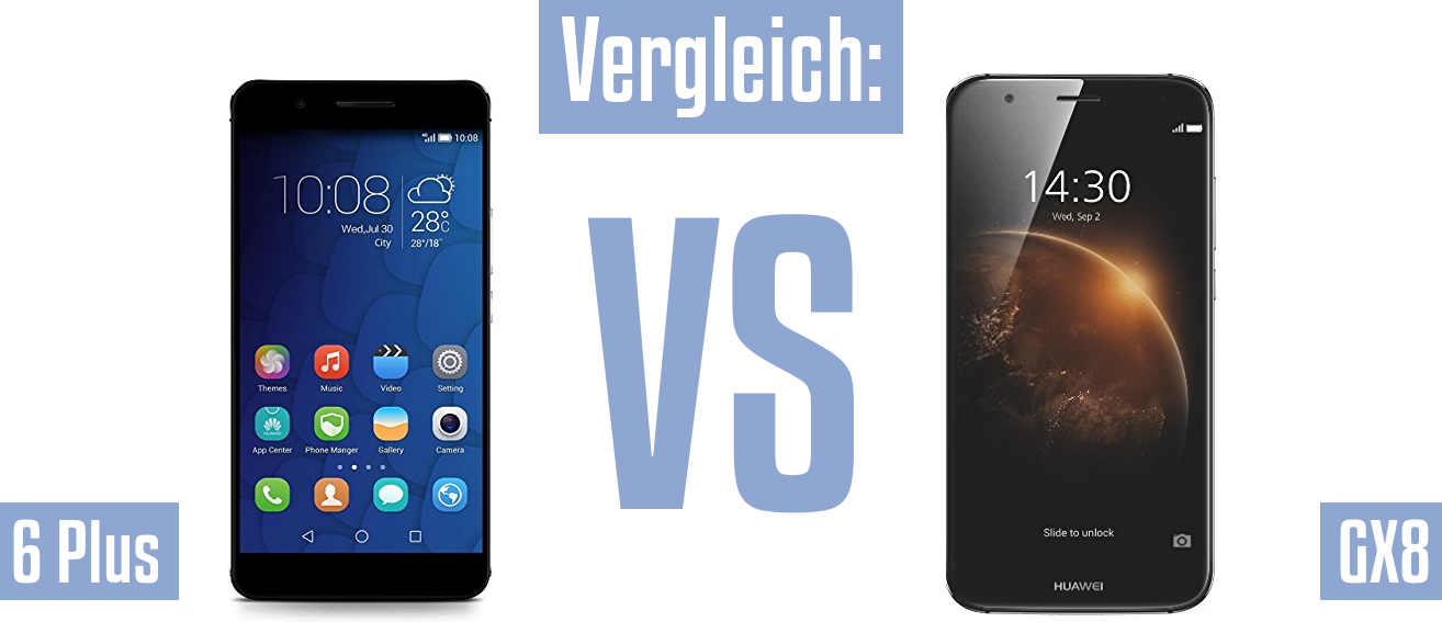 Honor 6 Plus und Honor 6 Plus im Vergleichstest