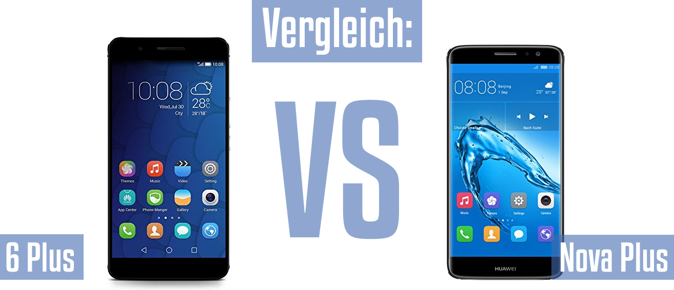 Honor 6 Plus und Honor 6 Plus im Vergleichstest