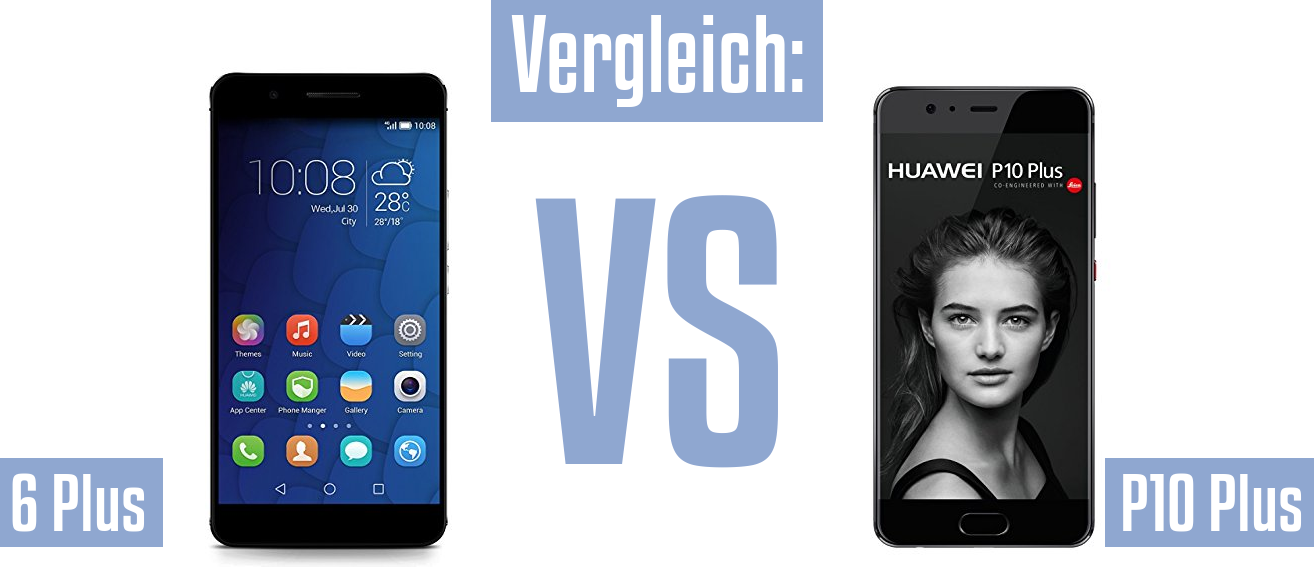 Honor 6 Plus und Honor 6 Plus im Vergleichstest