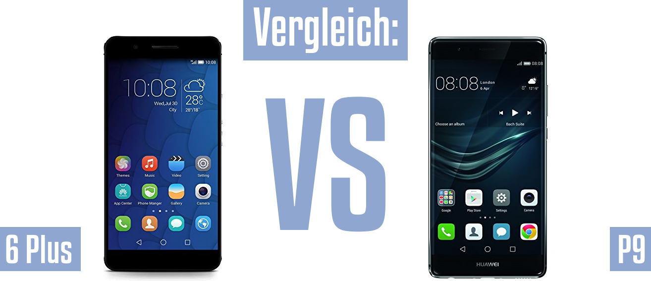 Honor 6 Plus und Honor 6 Plus im Vergleichstest