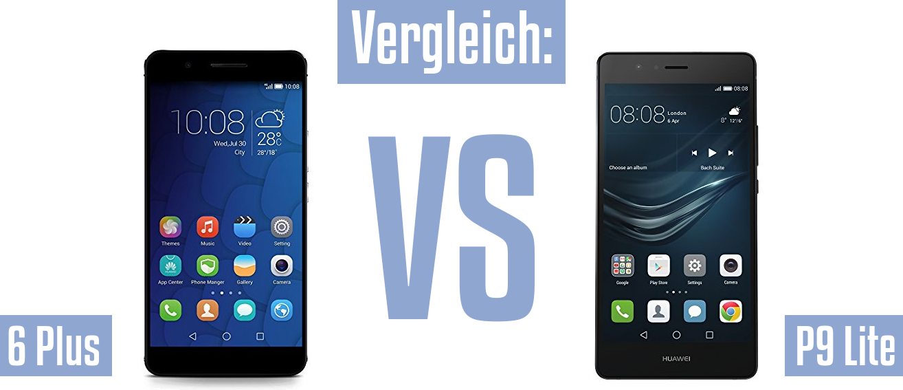 Honor 6 Plus und Honor 6 Plus im Vergleichstest