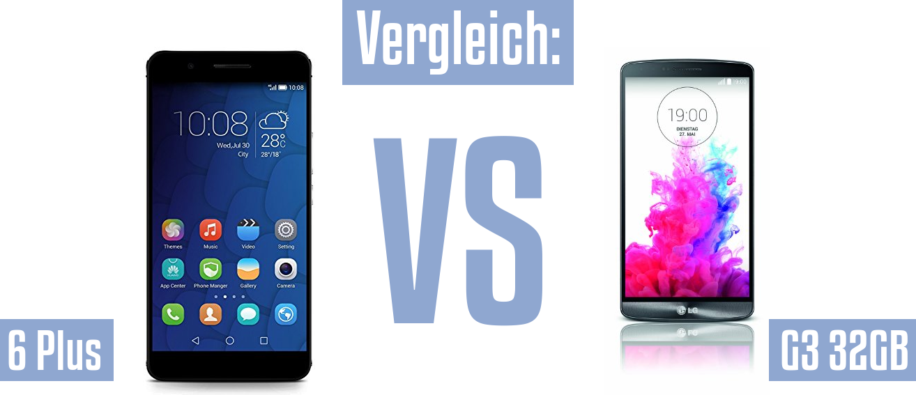 Honor 6 Plus und Honor 6 Plus im Vergleichstest