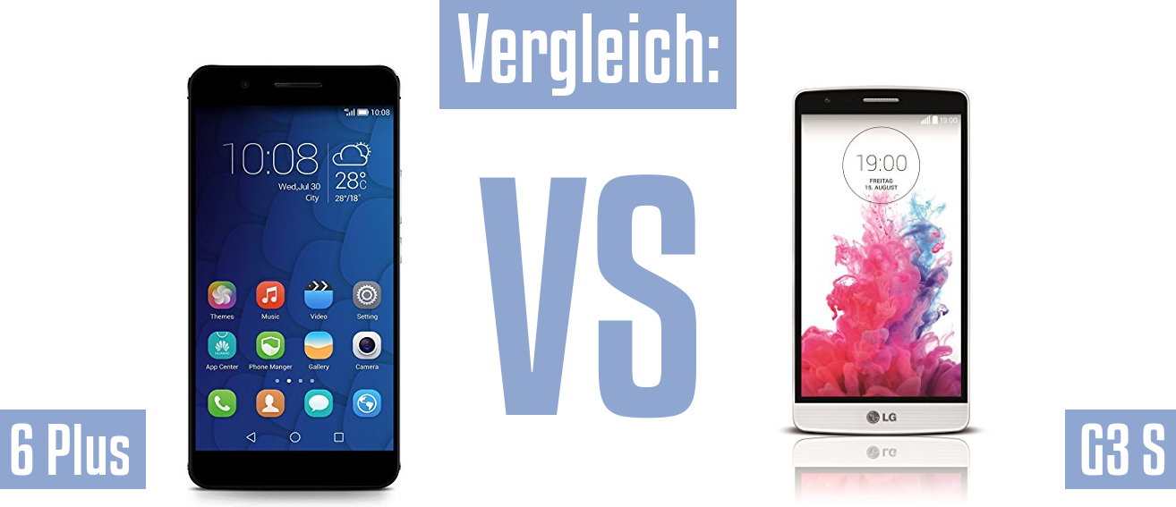 Honor 6 Plus und Honor 6 Plus im Vergleichstest