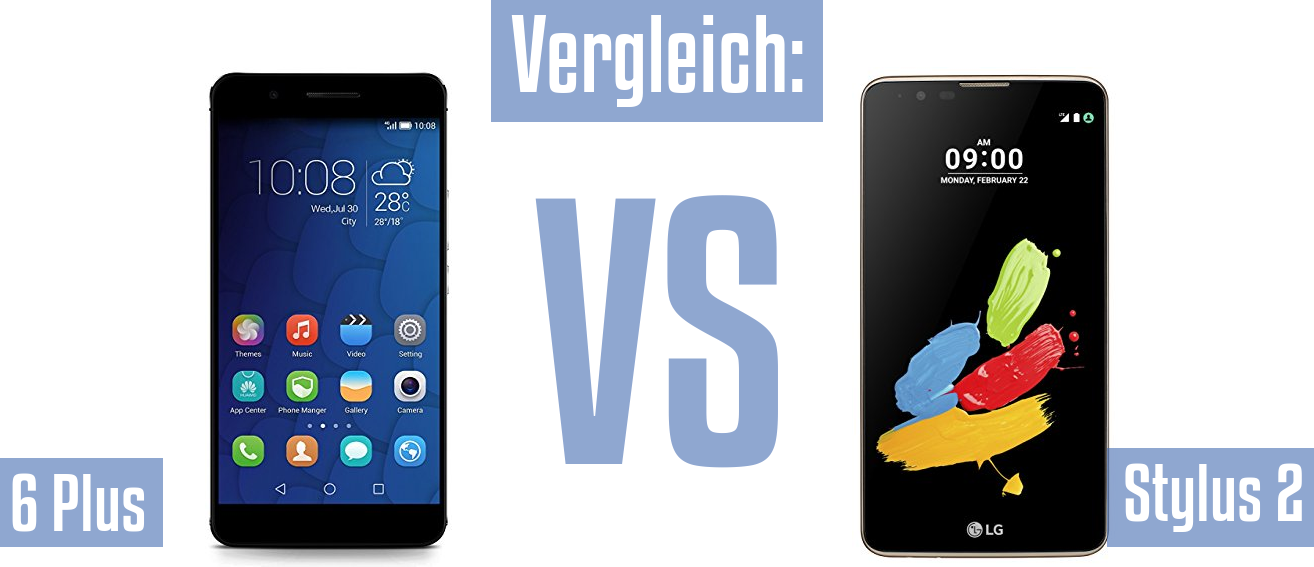 Honor 6 Plus und Honor 6 Plus im Vergleichstest