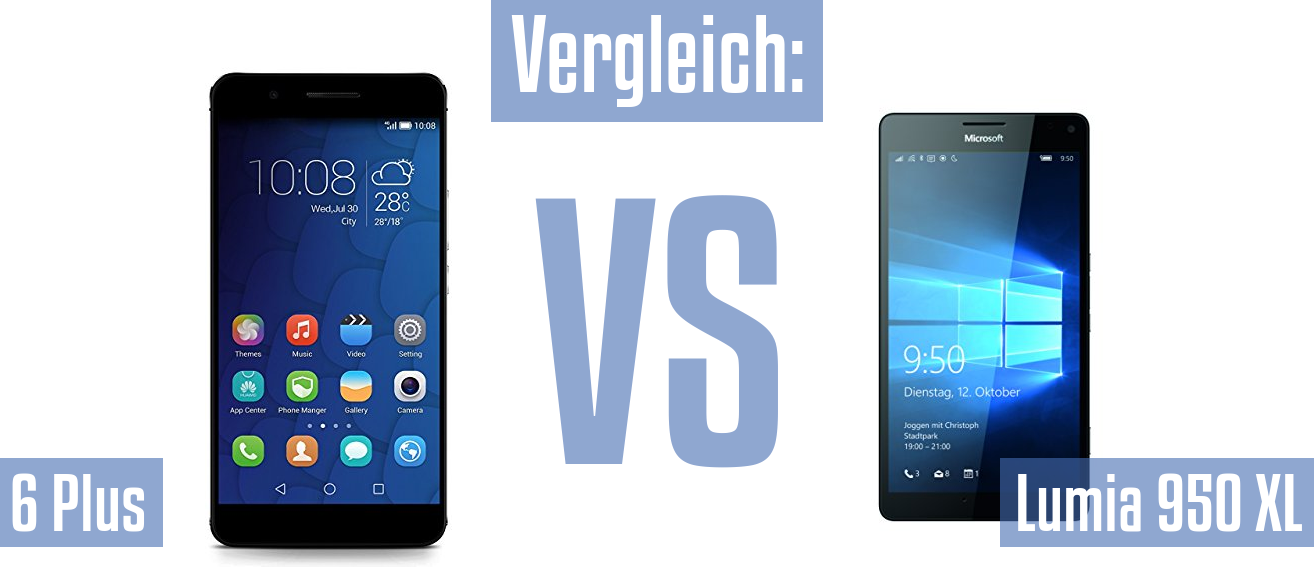 Honor 6 Plus und Honor 6 Plus im Vergleichstest