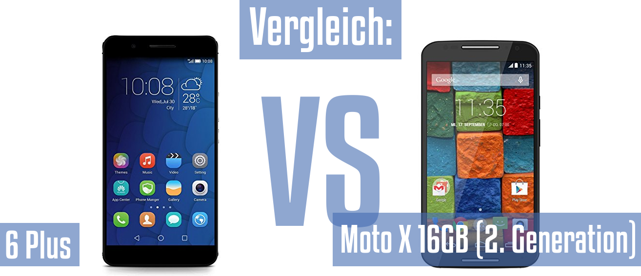 Honor 6 Plus und Honor 6 Plus im Vergleichstest