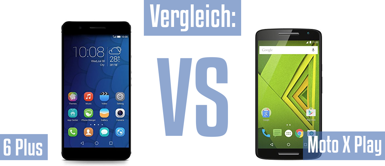 Honor 6 Plus und Honor 6 Plus im Vergleichstest