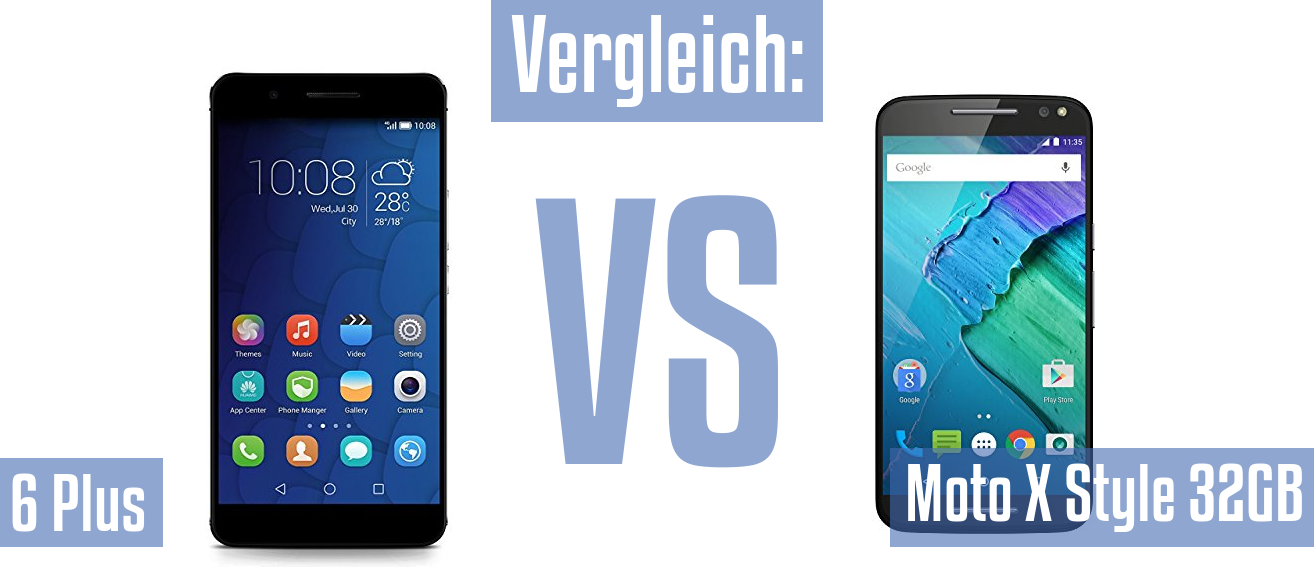 Honor 6 Plus und Honor 6 Plus im Vergleichstest