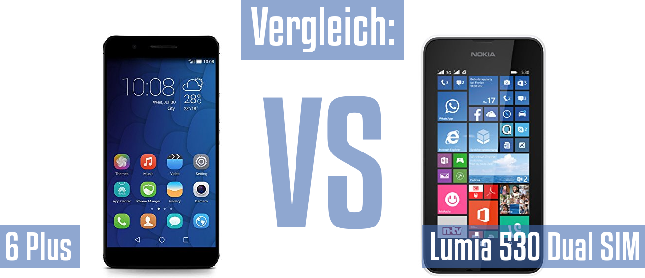 Honor 6 Plus und Honor 6 Plus im Vergleichstest