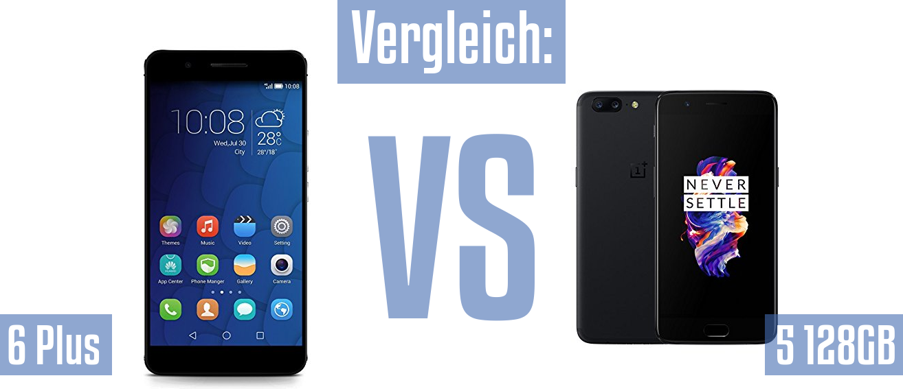 Honor 6 Plus und Honor 6 Plus im Vergleichstest