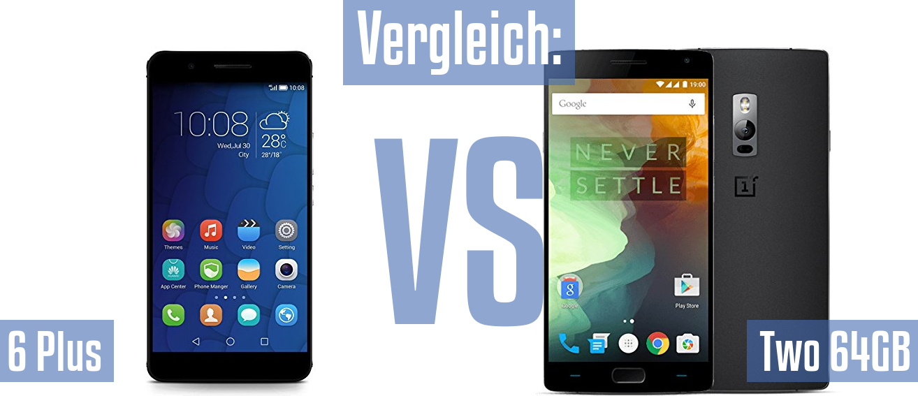 Honor 6 Plus und Honor 6 Plus im Vergleichstest