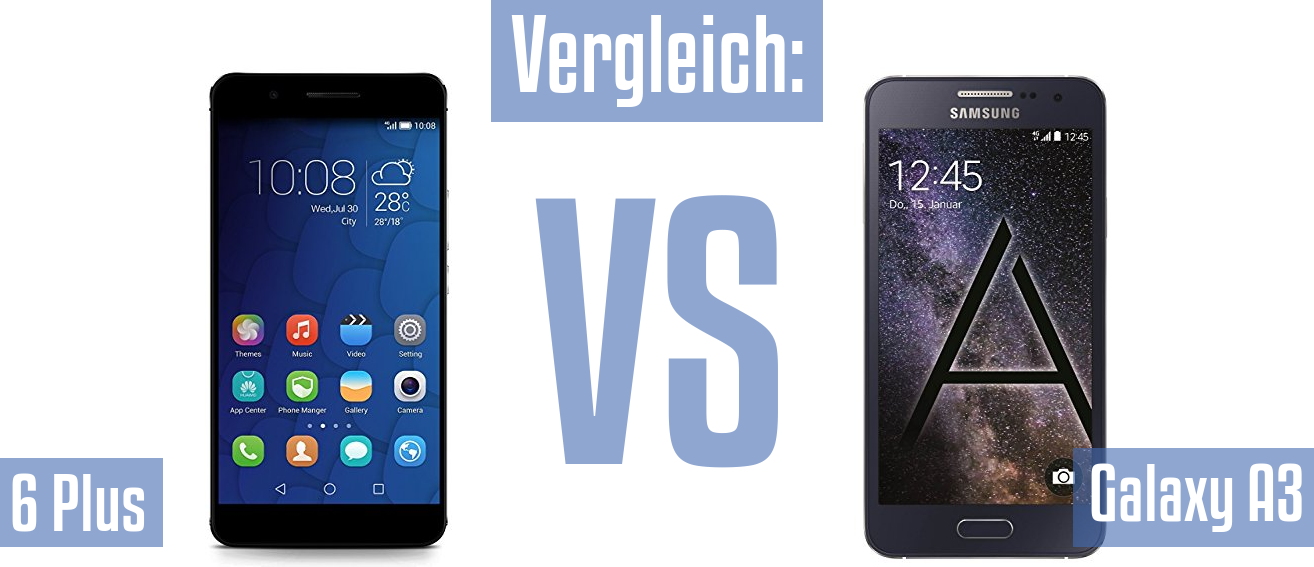 Honor 6 Plus und Honor 6 Plus im Vergleichstest