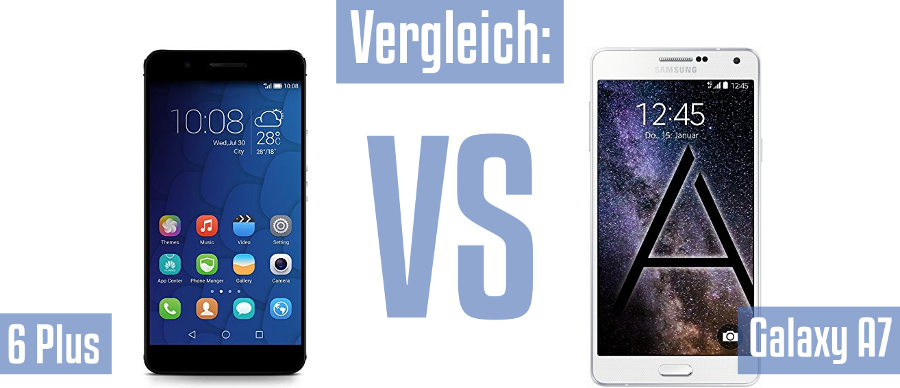 Honor 6 Plus und Honor 6 Plus im Vergleichstest