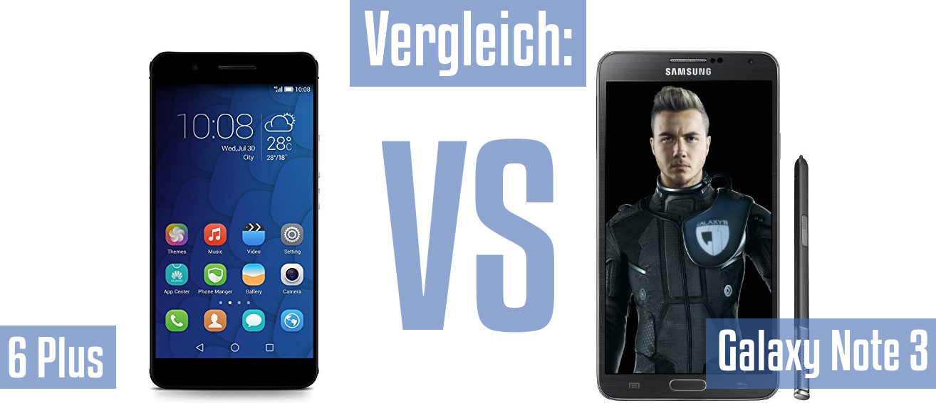 Honor 6 Plus und Honor 6 Plus im Vergleichstest