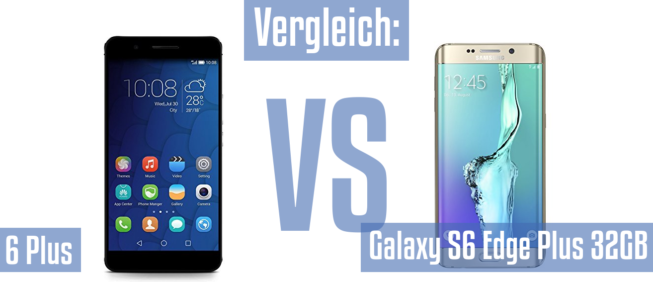 Honor 6 Plus und Honor 6 Plus im Vergleichstest