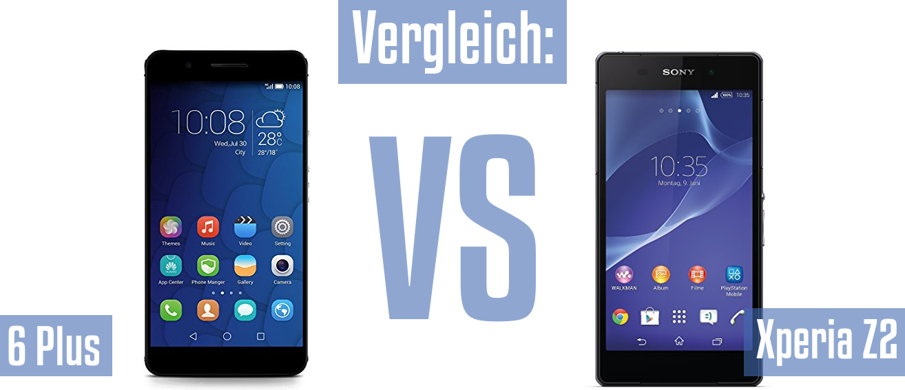 Honor 6 Plus und Honor 6 Plus im Vergleichstest