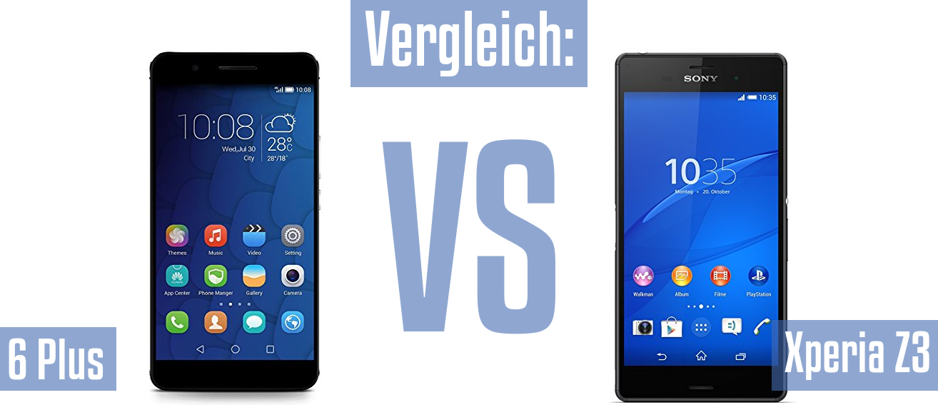 Honor 6 Plus und Honor 6 Plus im Vergleichstest