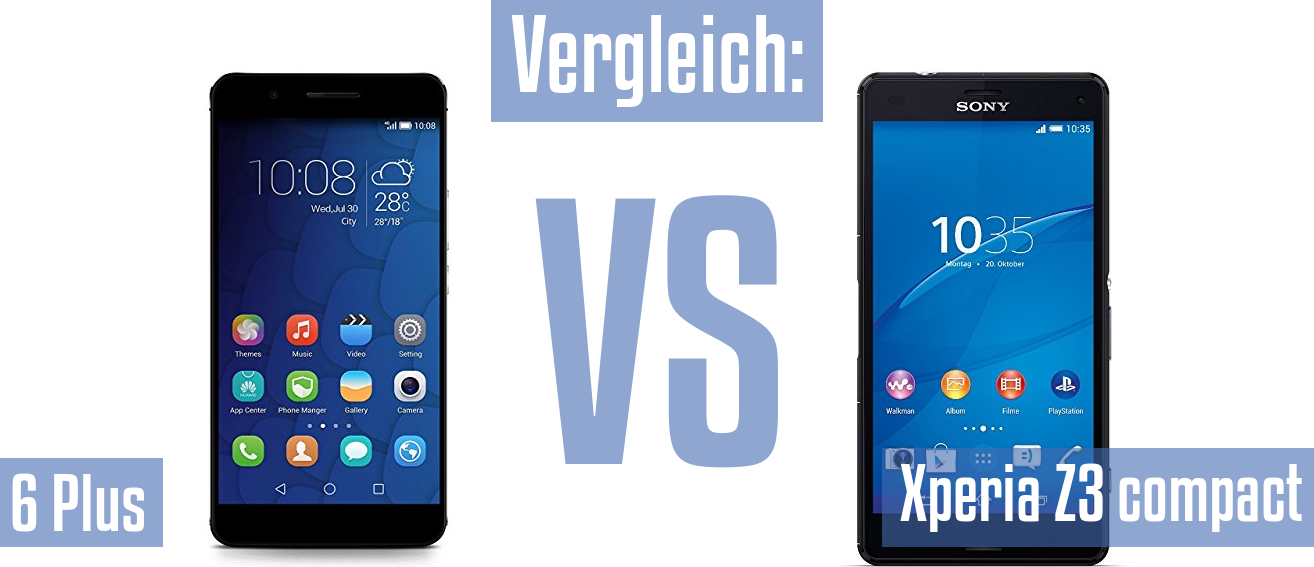 Honor 6 Plus und Honor 6 Plus im Vergleichstest