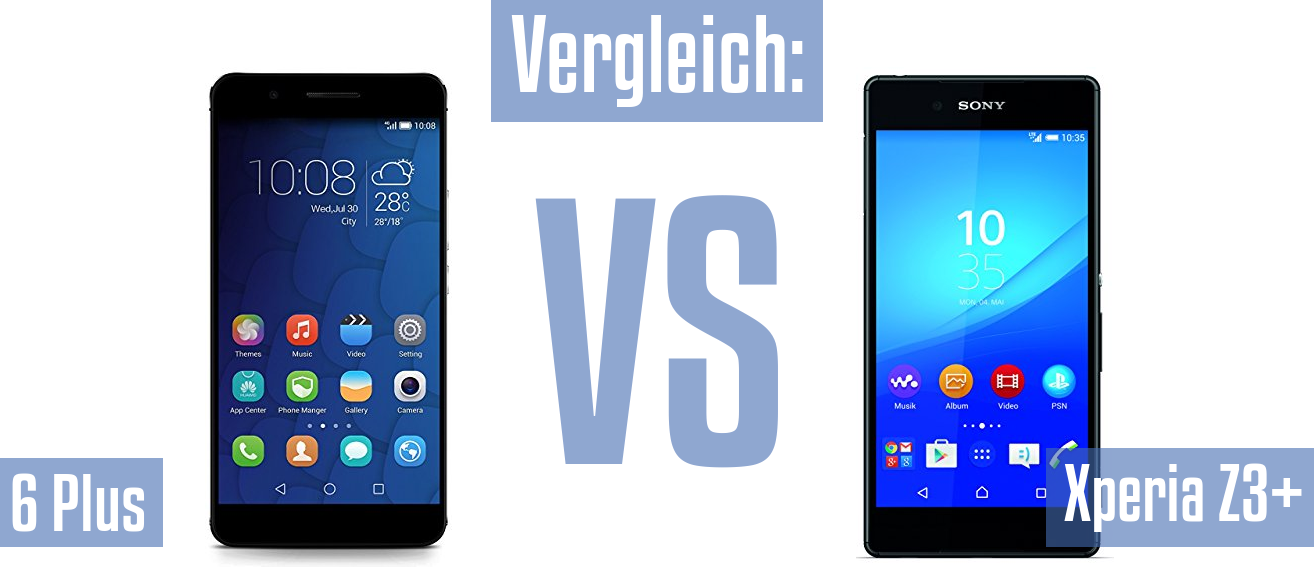 Honor 6 Plus und Honor 6 Plus im Vergleichstest