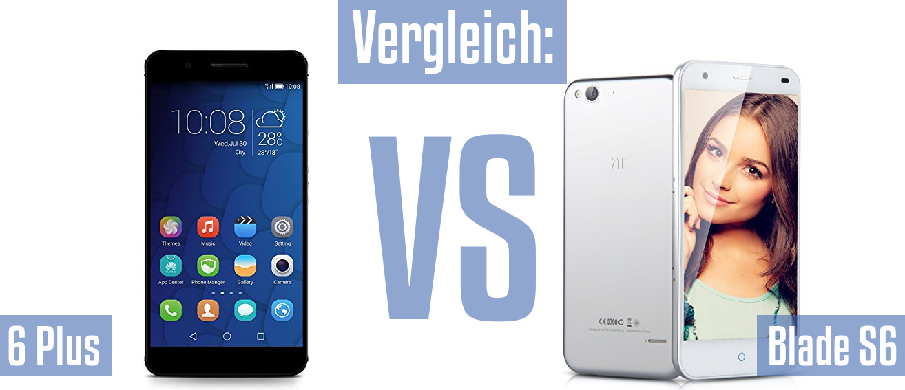 Honor 6 Plus und Honor 6 Plus im Vergleichstest