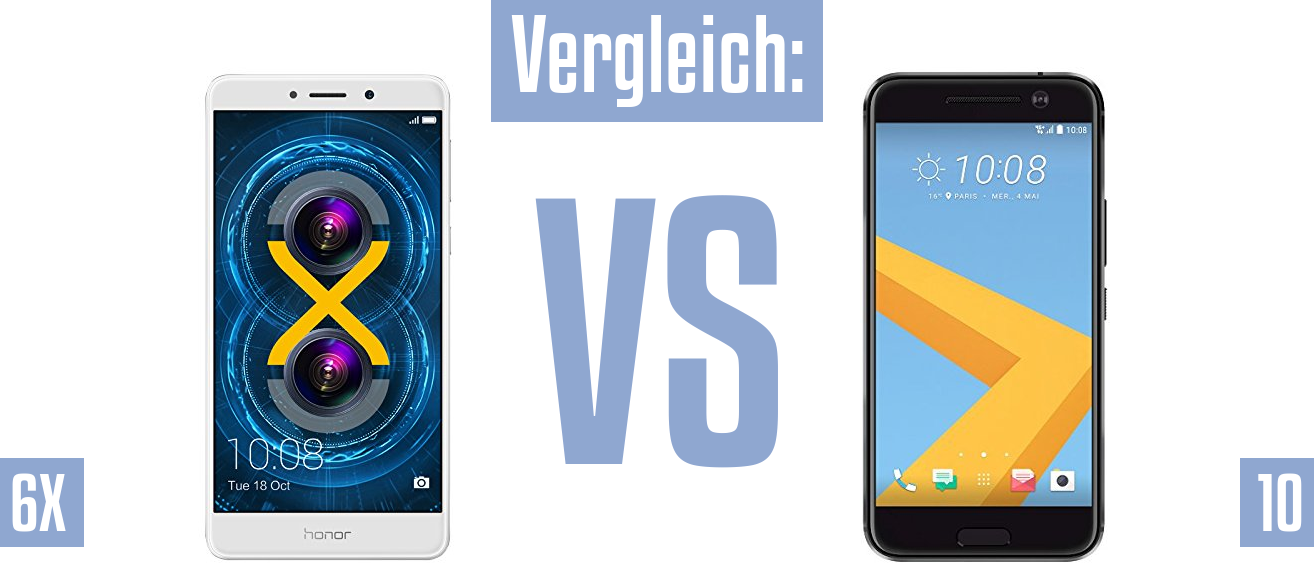 Honor 6X und Honor 6X im Vergleichstest