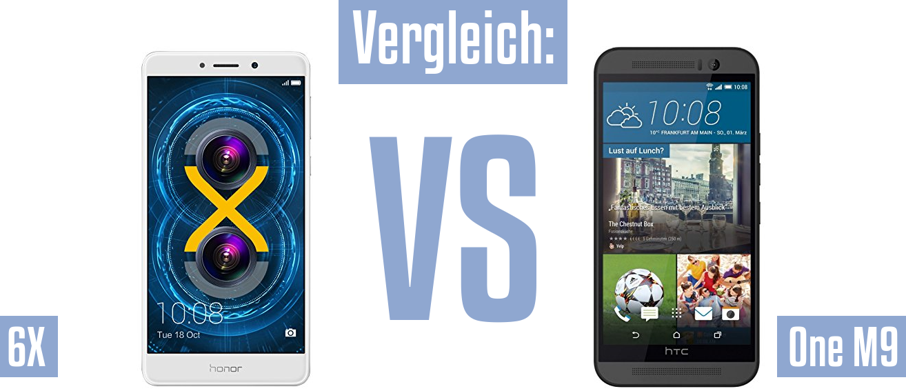 Honor 6X und Honor 6X im Vergleichstest