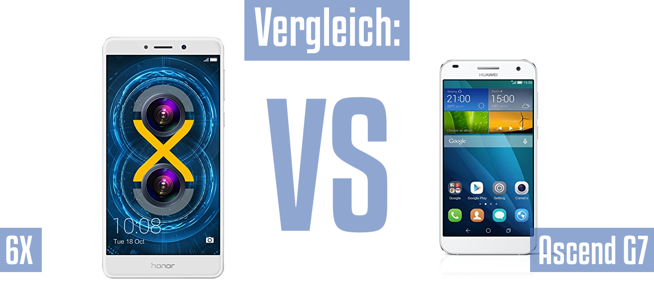 Honor 6X und Honor 6X im Vergleichstest