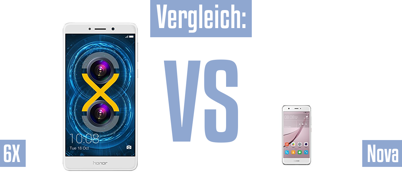 Honor 6X und Honor 6X im Vergleichstest