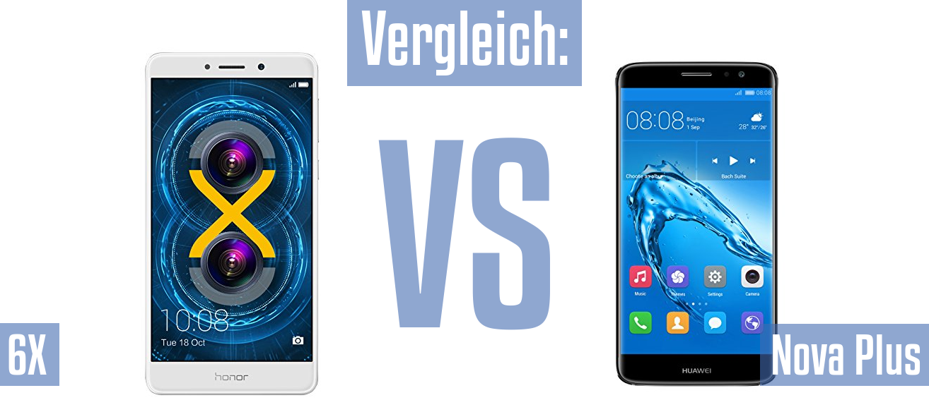 Honor 6X und Honor 6X im Vergleichstest