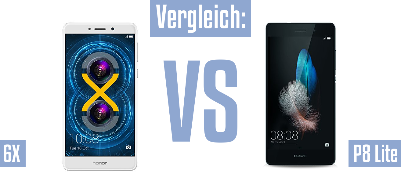 Honor 6X und Honor 6X im Vergleichstest