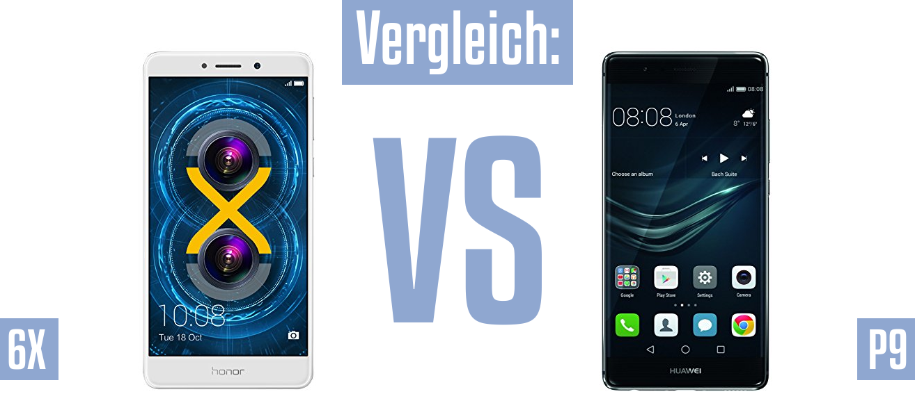 Honor 6X und Honor 6X im Vergleichstest