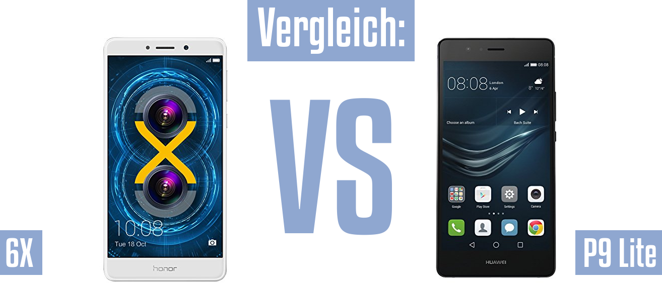 Honor 6X und Honor 6X im Vergleichstest