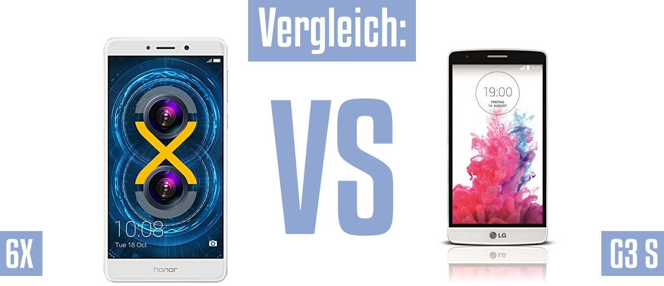 Honor 6X und Honor 6X im Vergleichstest