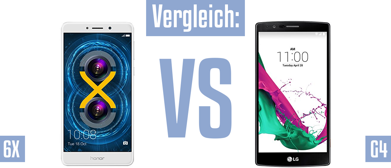 Honor 6X und Honor 6X im Vergleichstest