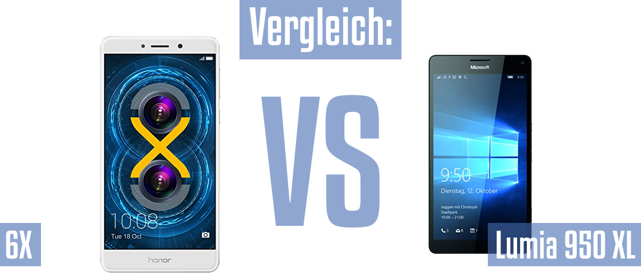 Honor 6X und Honor 6X im Vergleichstest