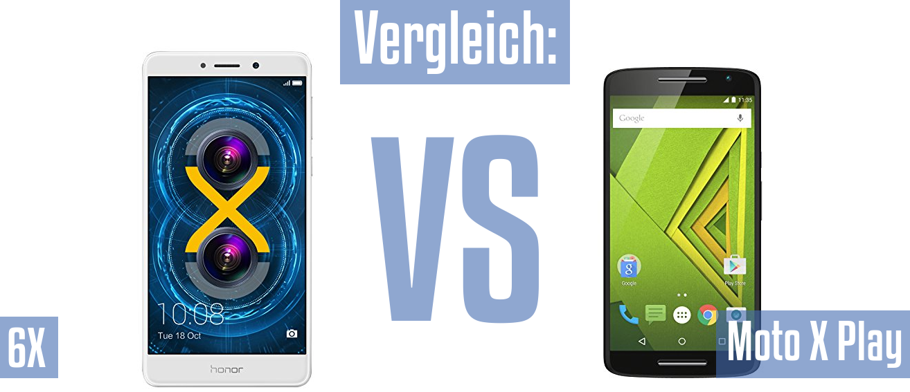 Honor 6X und Honor 6X im Vergleichstest