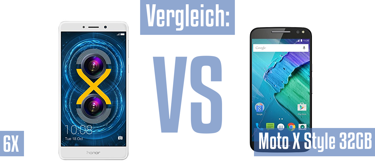 Honor 6X und Honor 6X im Vergleichstest