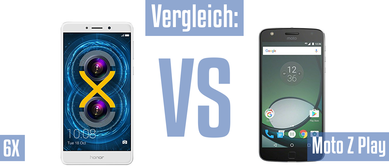 Honor 6X und Honor 6X im Vergleichstest