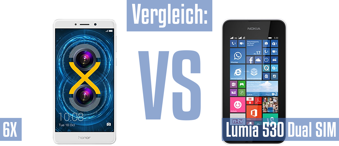 Honor 6X und Honor 6X im Vergleichstest