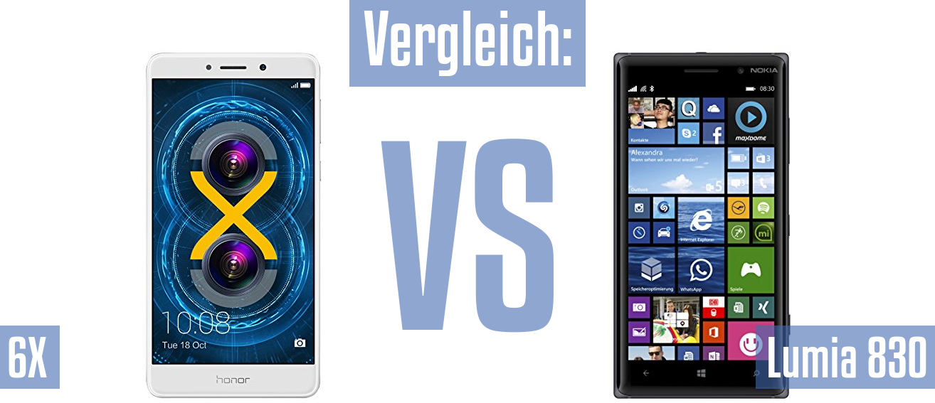 Honor 6X und Honor 6X im Vergleichstest