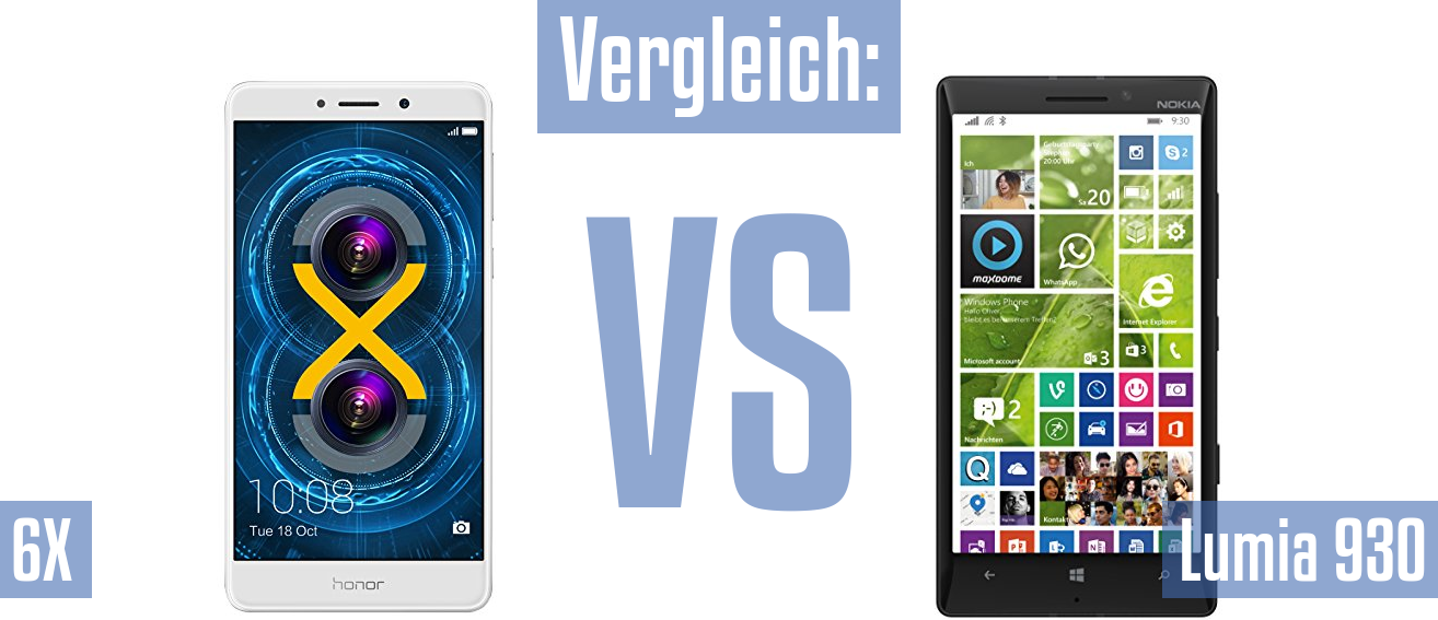 Honor 6X und Honor 6X im Vergleichstest