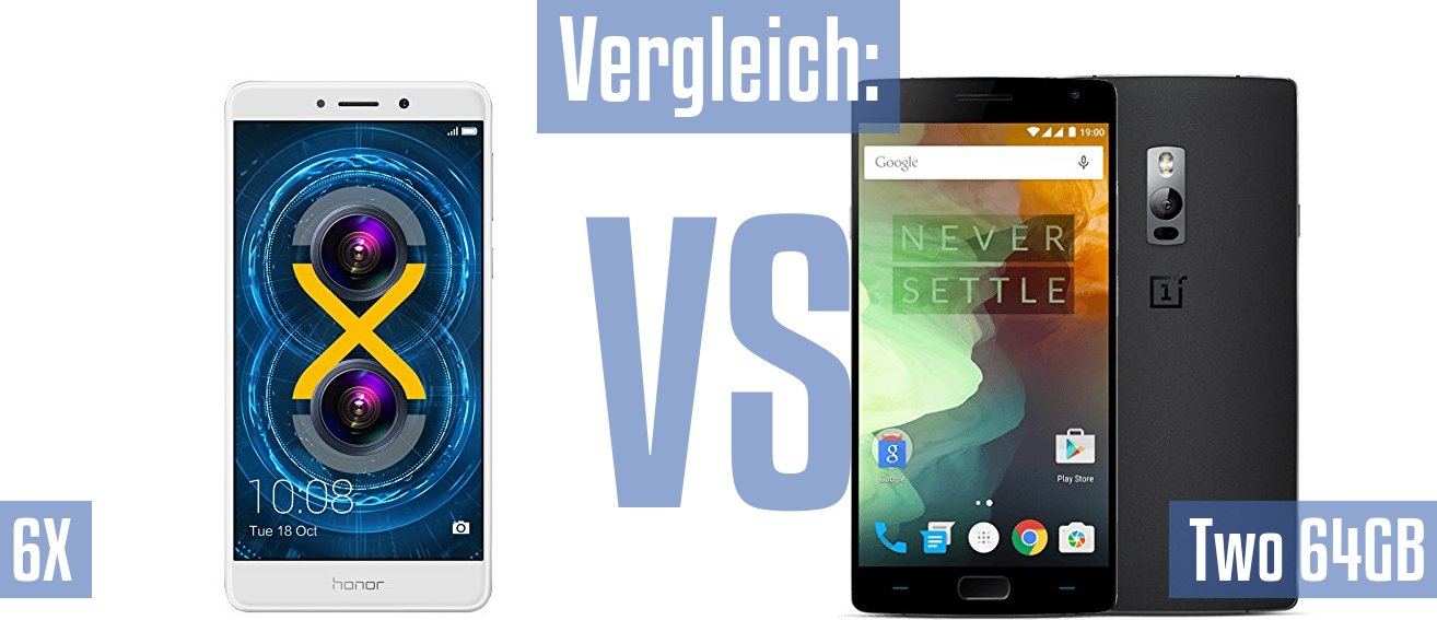 Honor 6X und Honor 6X im Vergleichstest