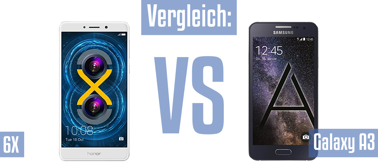 Honor 6X und Honor 6X im Vergleichstest