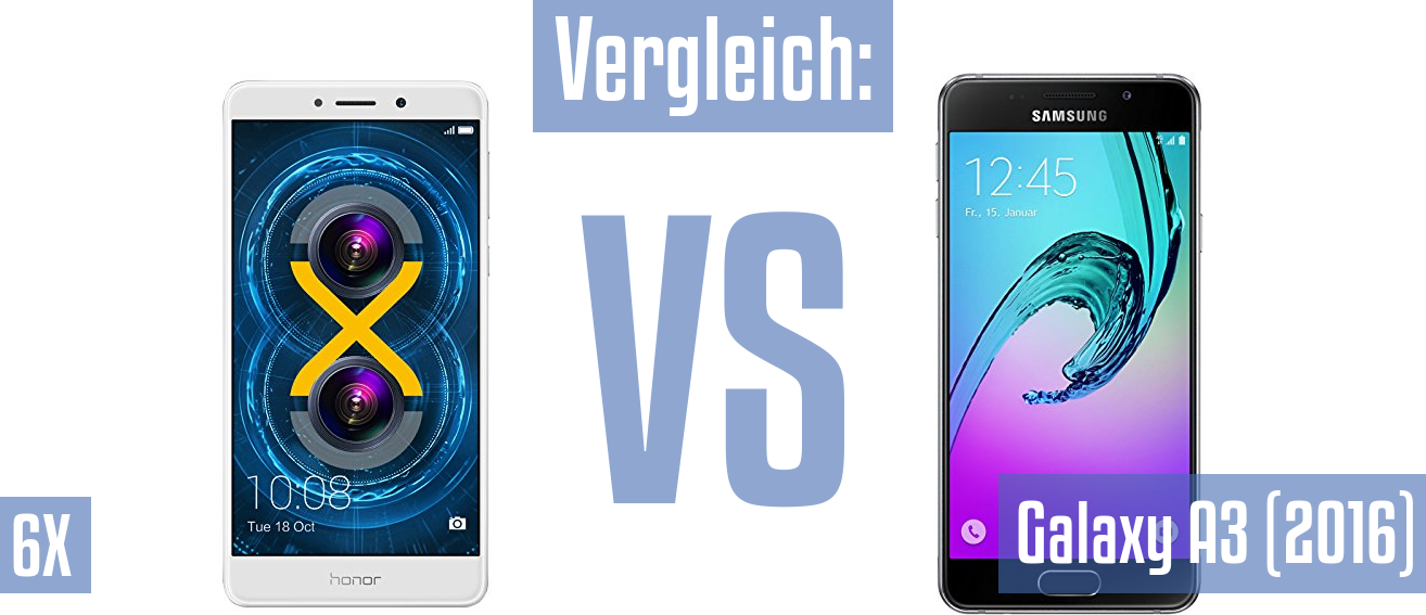 Honor 6X und Honor 6X im Vergleichstest
